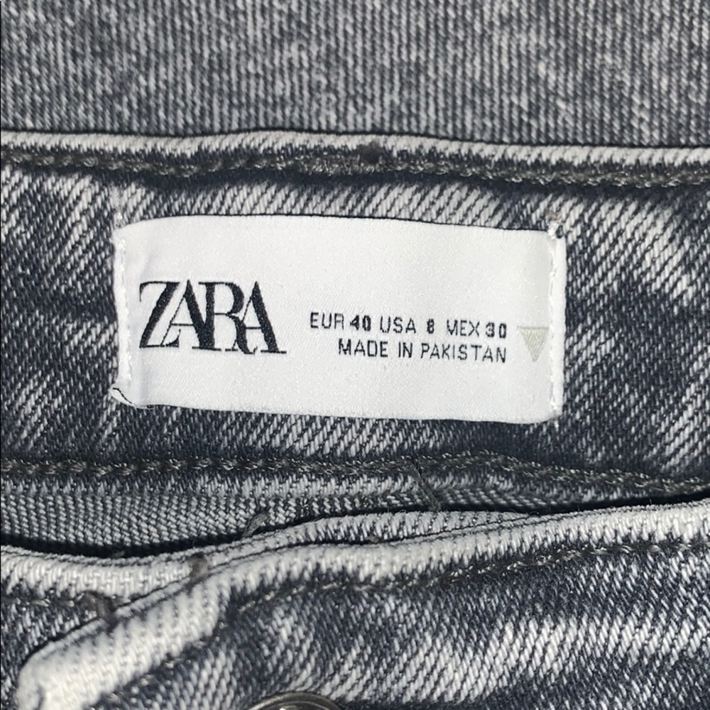 NWT Zara High Rise Vintage Skinny Jeans - Picture 7 of 7